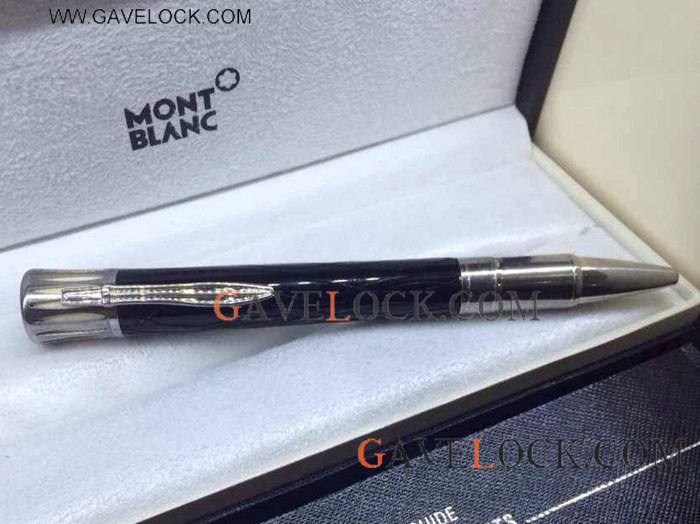 Mark Twain Black Barrel Ballpoint Pen Wholesale Replica